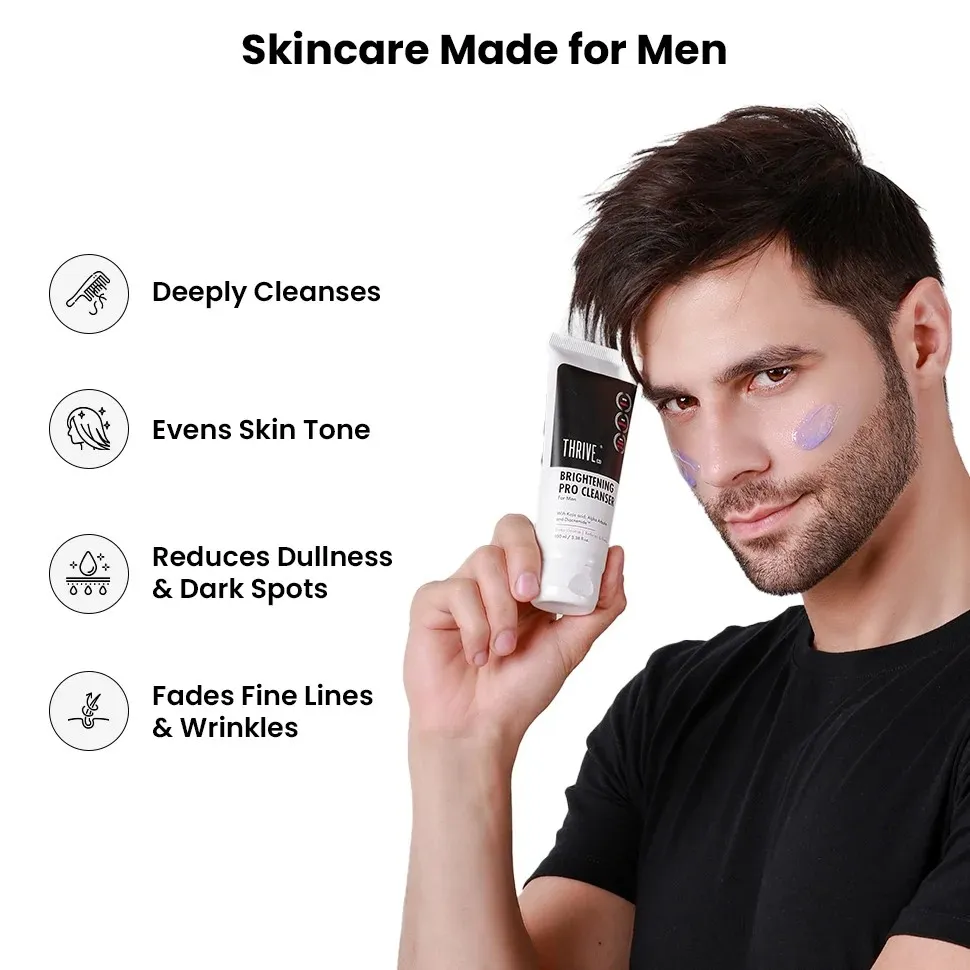 Brightening PRO Cleanser For Men, 100 ml - Image 3