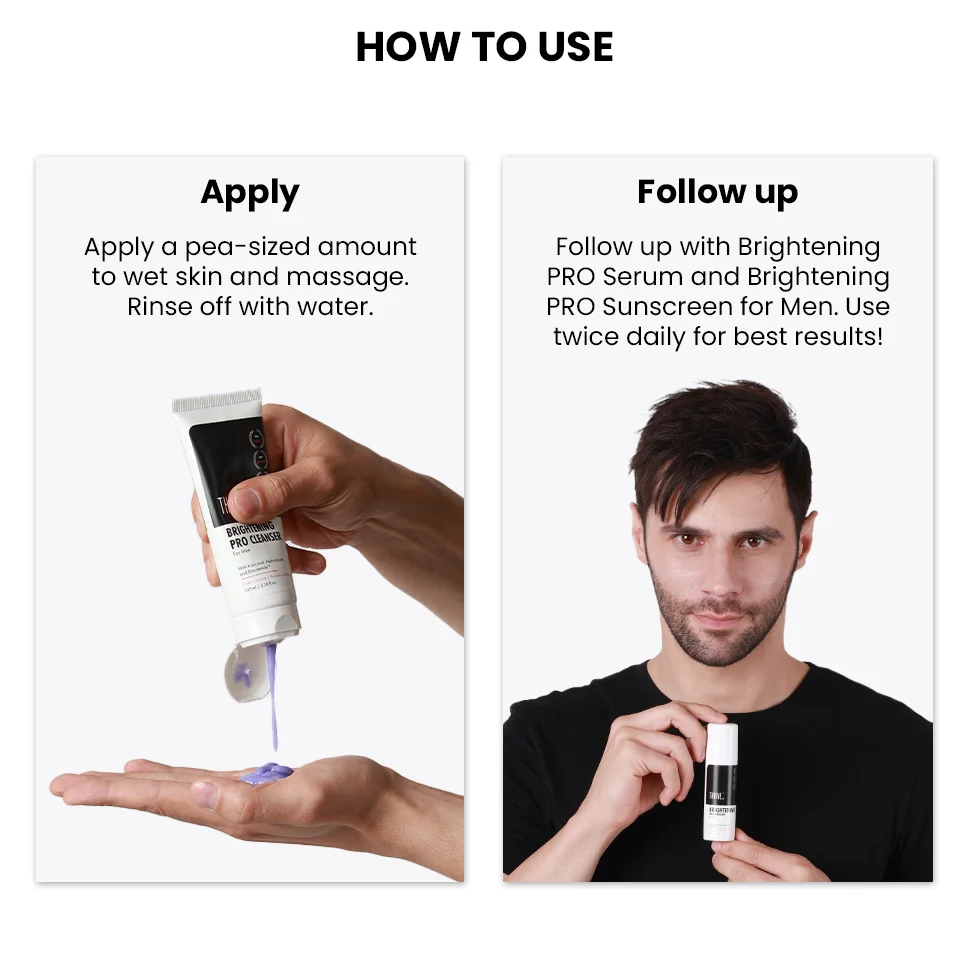 Brightening PRO Cleanser For Men, 100 ml - Image 5