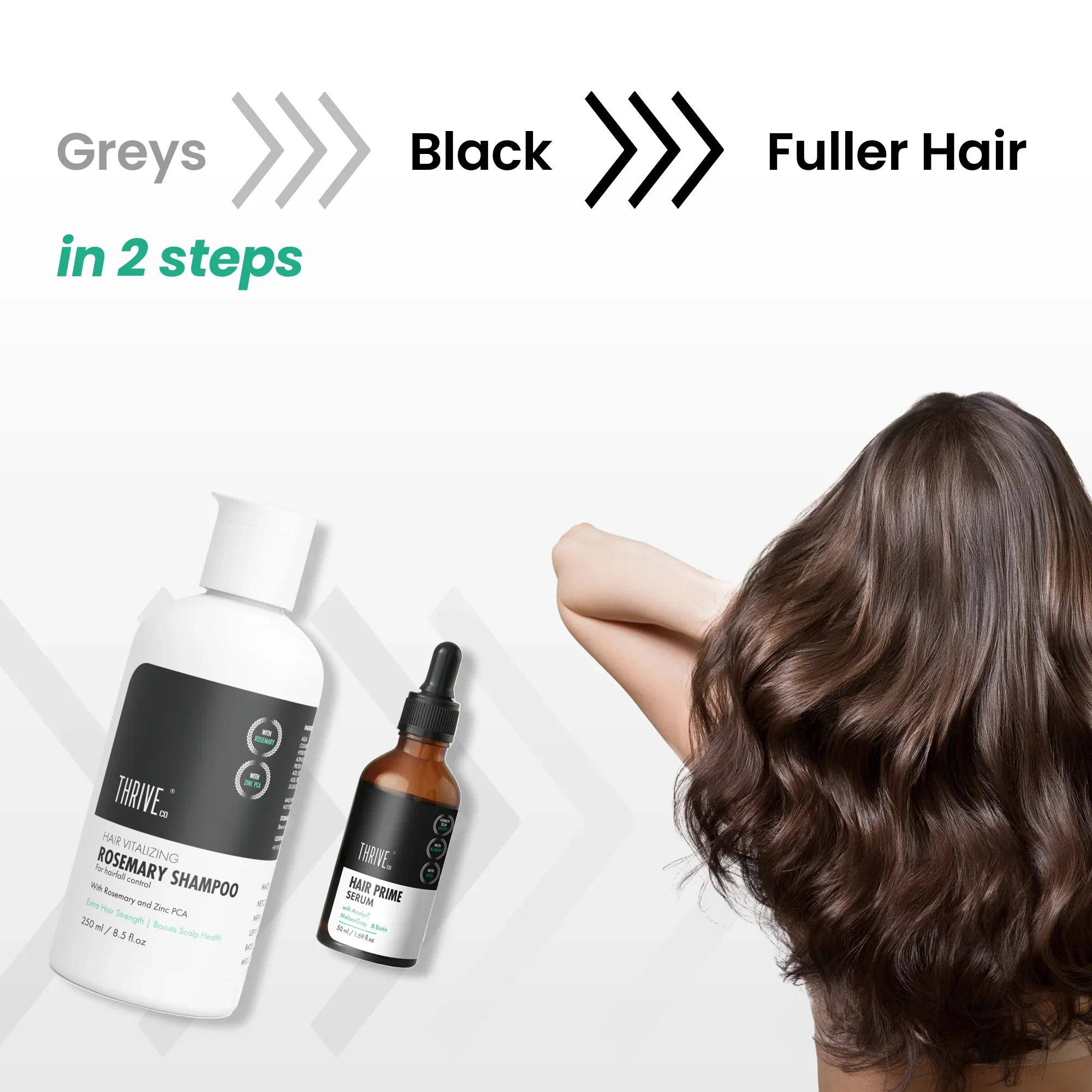 Hair Vitalizing Rosemary Shampoo (250ml) + ThriveCo Hair Prime Serum (50ml) - Image 5