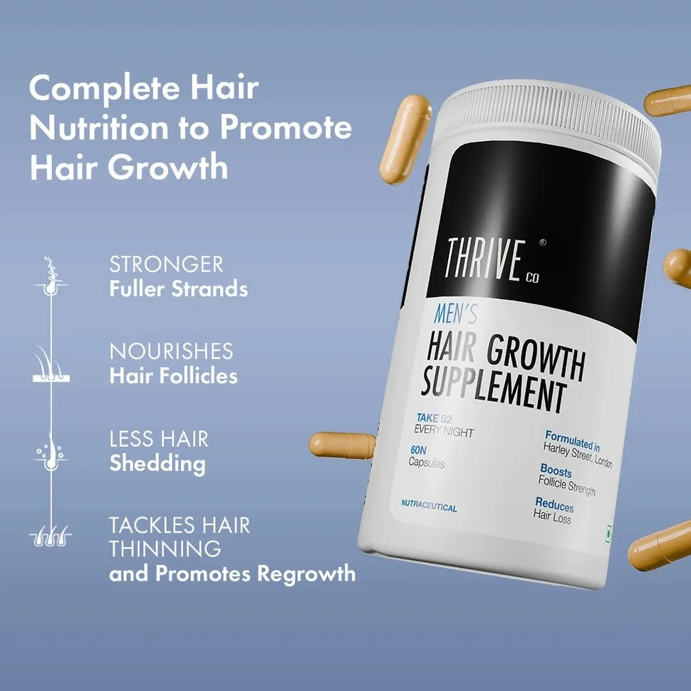 Men's Hair Growth Supplement, 60N Capsules - Image 5