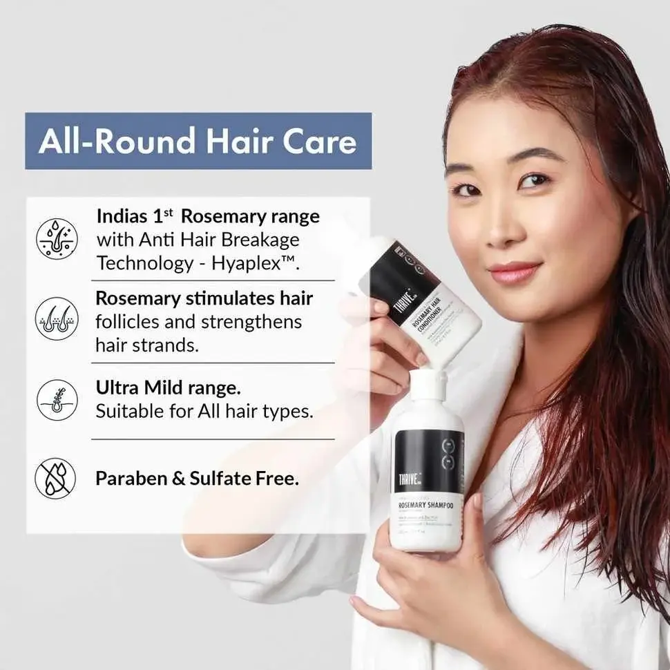 Rosemary Shampoo (250ml) + Rosemary Conditioner Combo (250ml) - Image 6