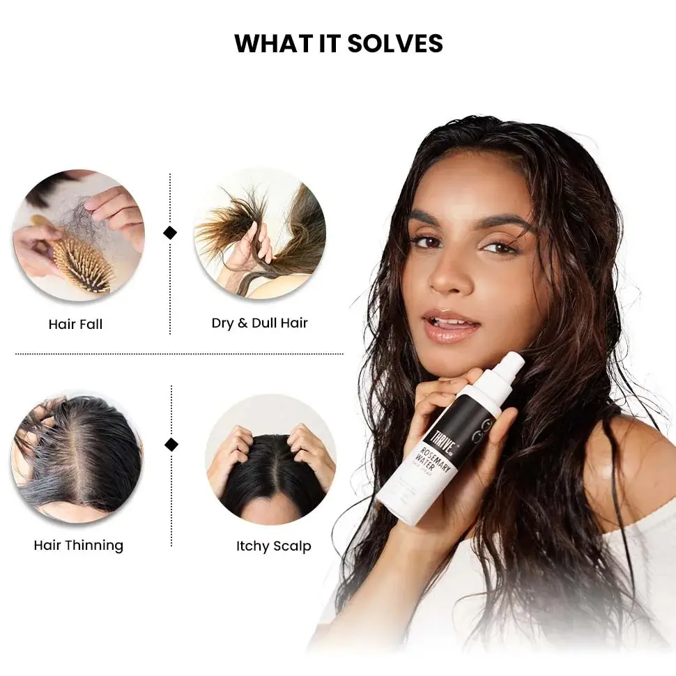 Rosemary Water Hair Spray - Image 4