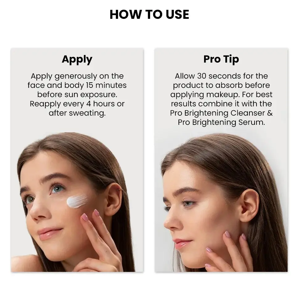 Sunscreen for Women SPF 50: Brightening Pro PA++++ - Image 8